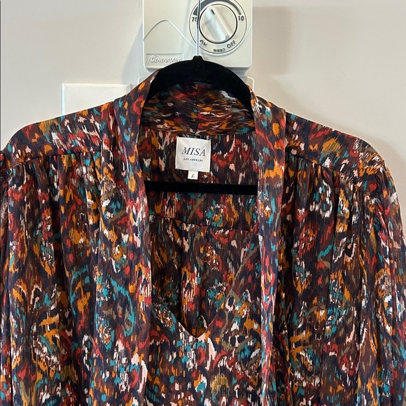 MISA Los Angeles Gigi Top in Peacock - Picture 5 of 12